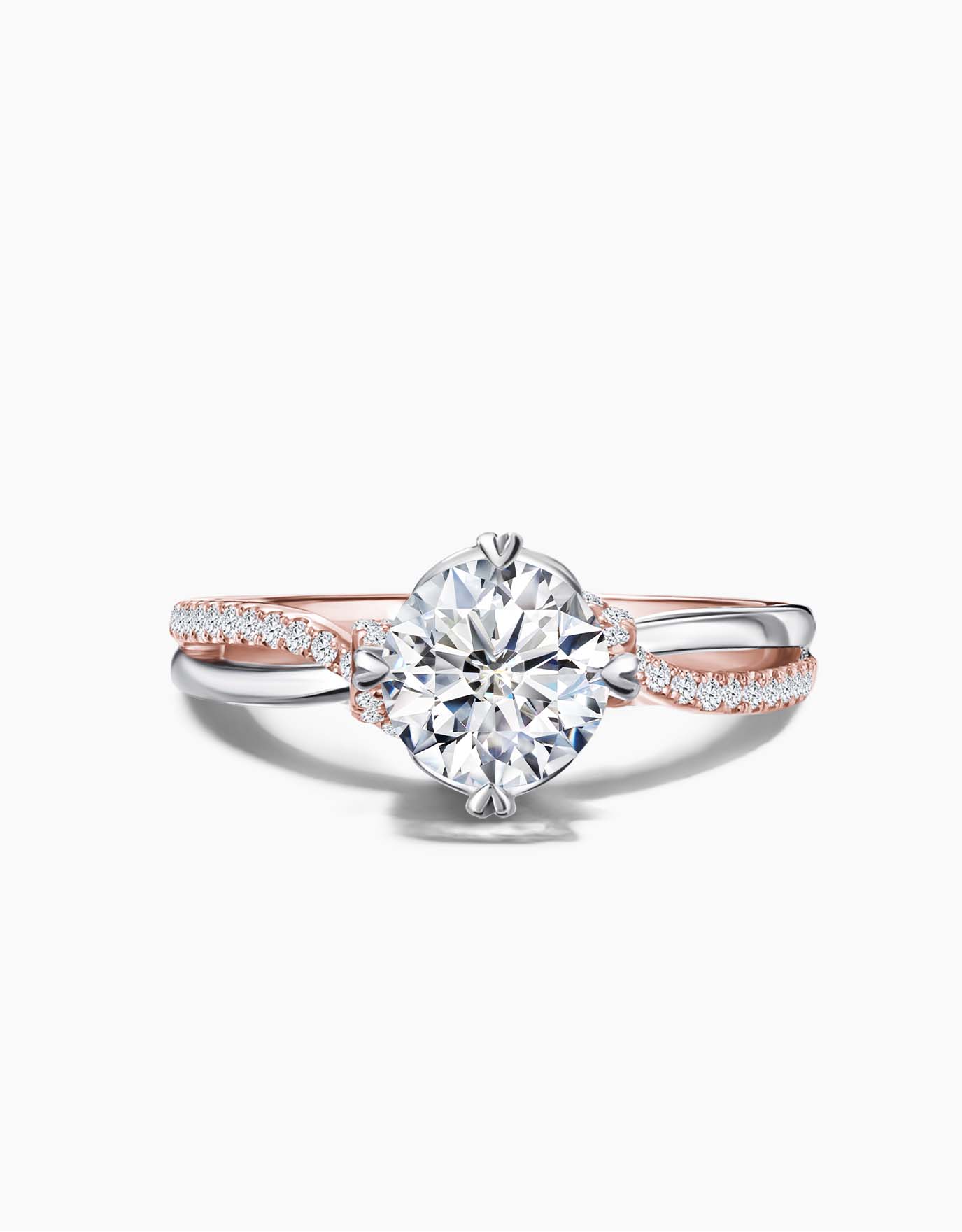 LVC Say Love™ Odessa Twist Diamond Ring  0.7ct