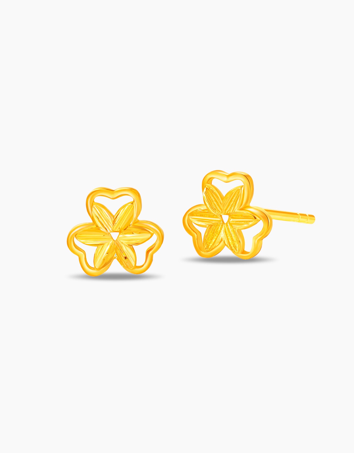 LVC 9IN Azalea 999 Gold Earrings