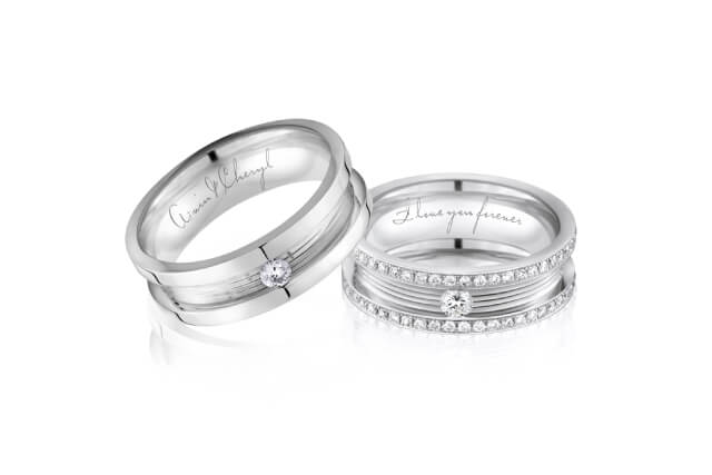 His and sale hers love rings