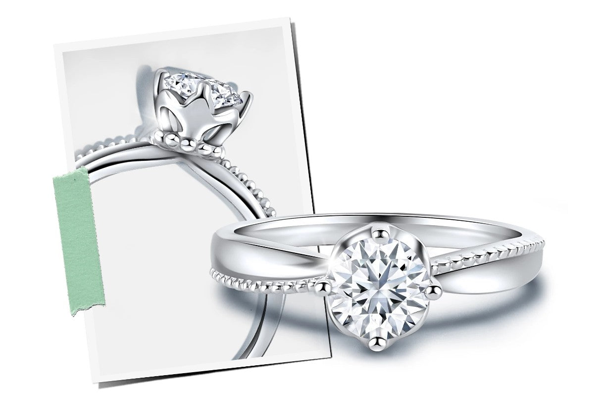 LVC Say Love™ Classic Plain Diamond Ring - 0.7ct – Love & Co.