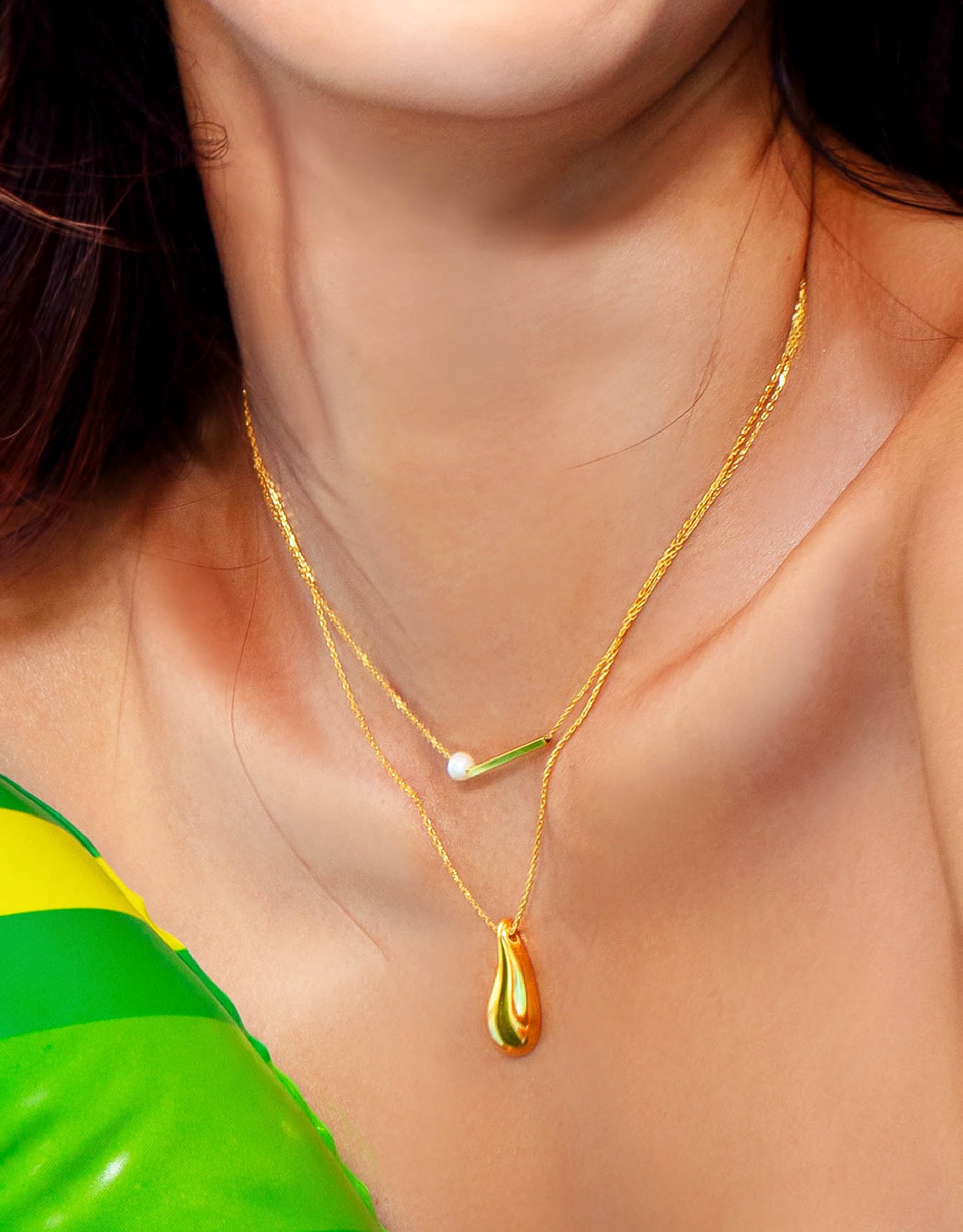 [Golden dew] 18K Gold☆Sweet Berry New Necklace Golden dew] 18K Gold☆Sweet Berry New Necklace (GOLDEN DEW