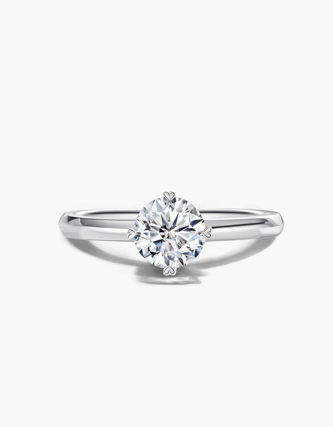 LVC Say Love™ Classic Plain Diamond Ring - 1.0ct