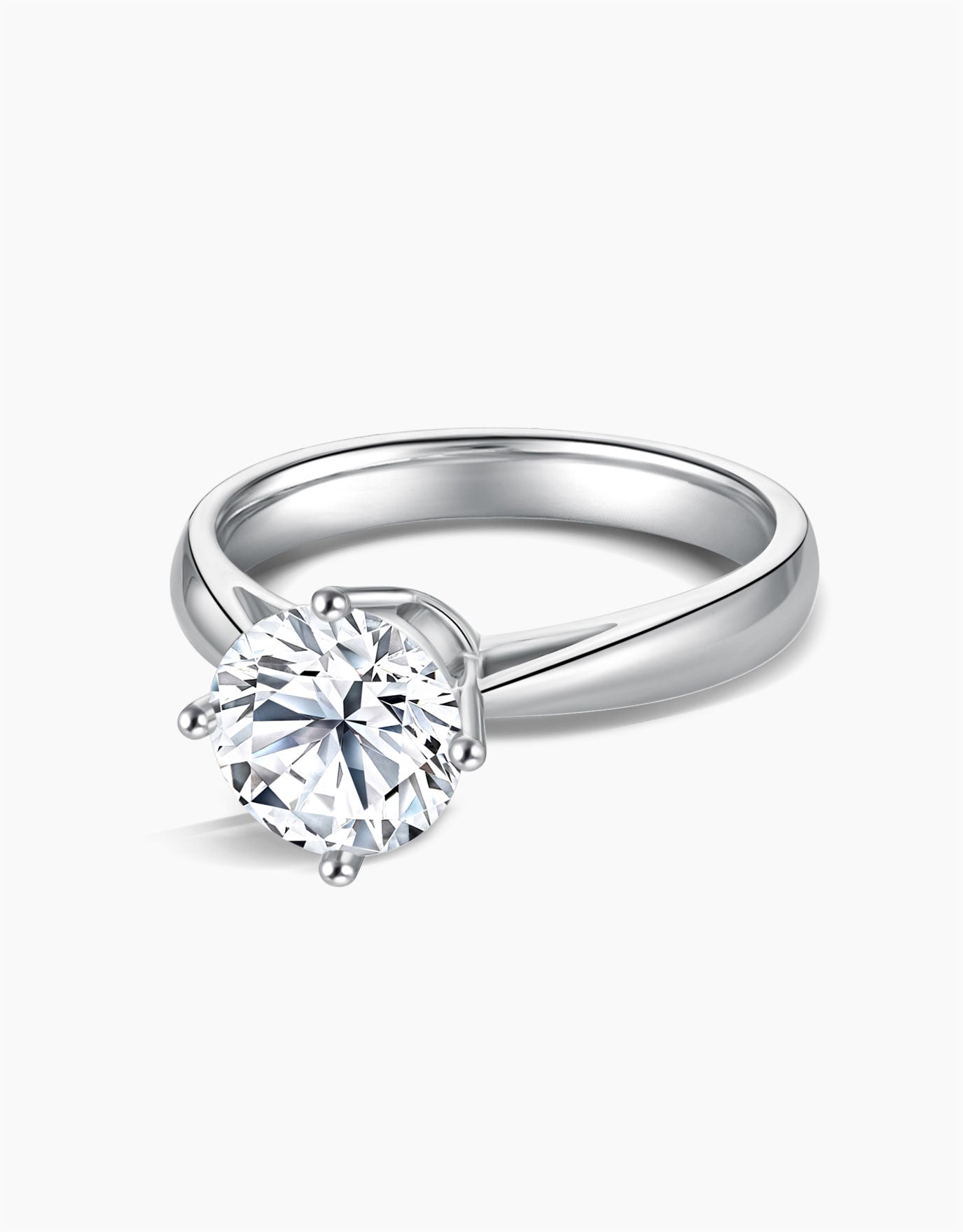 LVC Precieux Classic Solitaire Diamond Ring