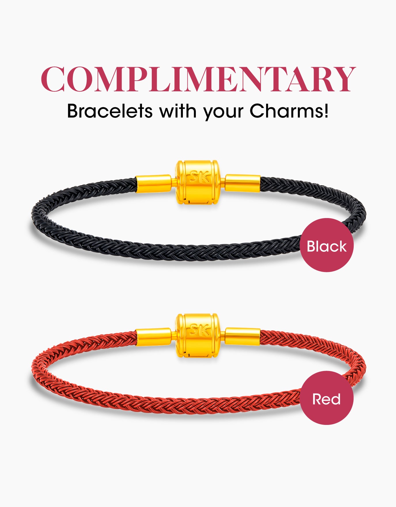 LVC 9IN Lolly Rooster 999 Gold Zodiac Charm