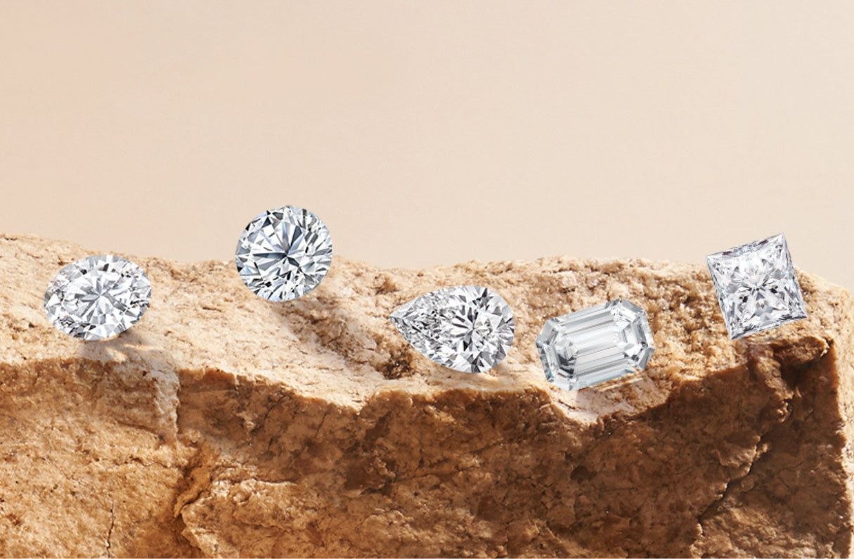 Real natural store diamonds