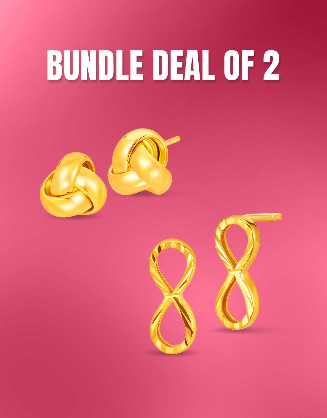 LVC MOD22 Gold Earrings Bundle