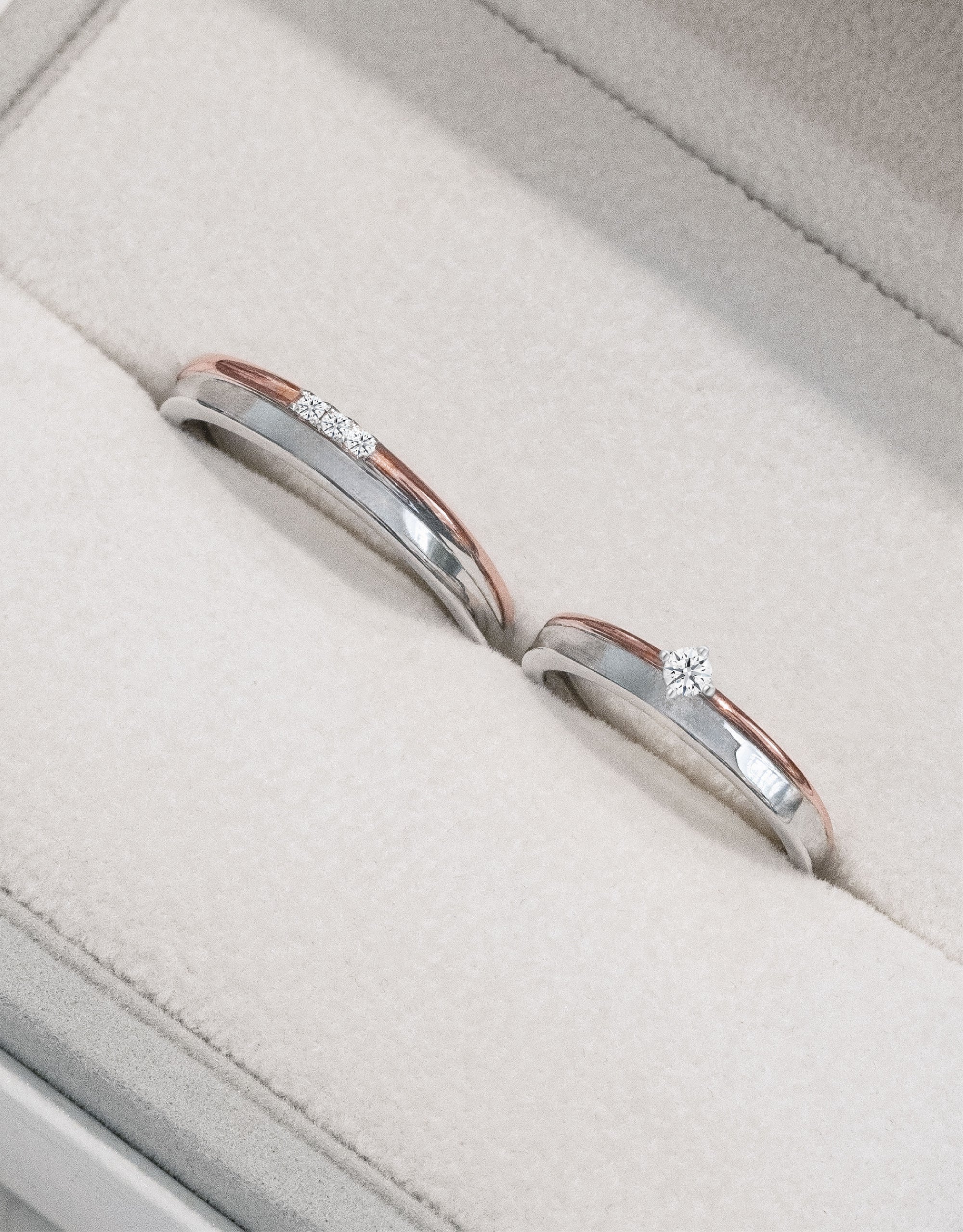 LVC Tresor Zayd Wedding Band with Diamonds