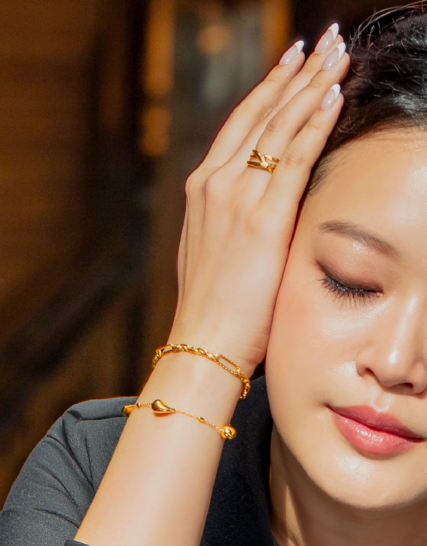 LVC MOD22 Prism Axis Gold Ring