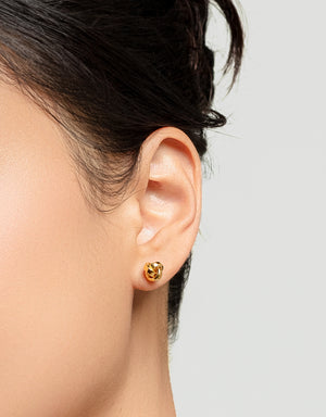 LVC MOD22 All-Tangled Gold Earrings