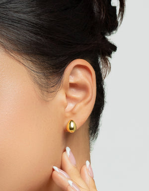 LVC MOD22 Lunar Tears Gold Earrings