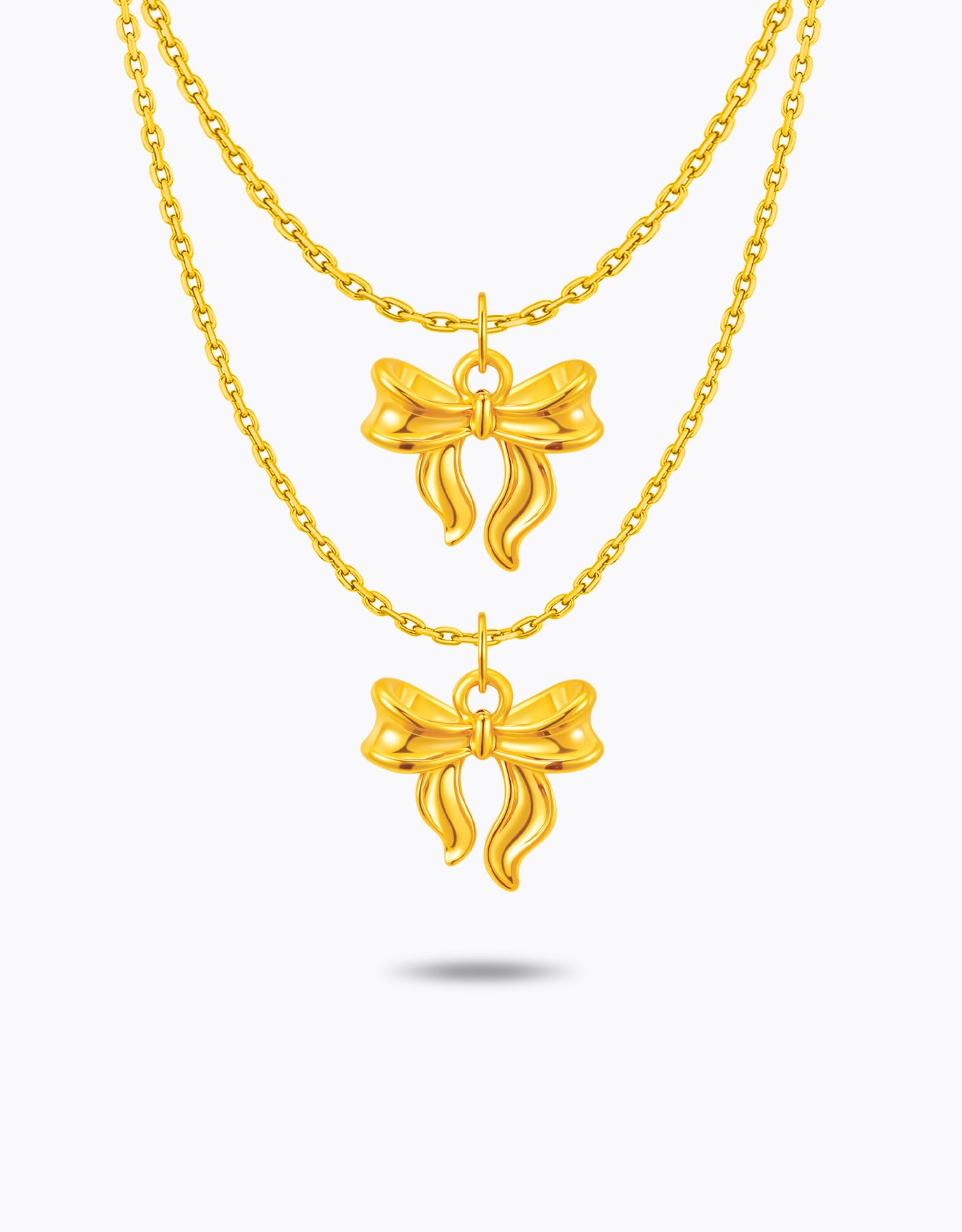 LVC 9IN Sweetheart Duo Mix-and-Match 999 Gold Pendant Bundle