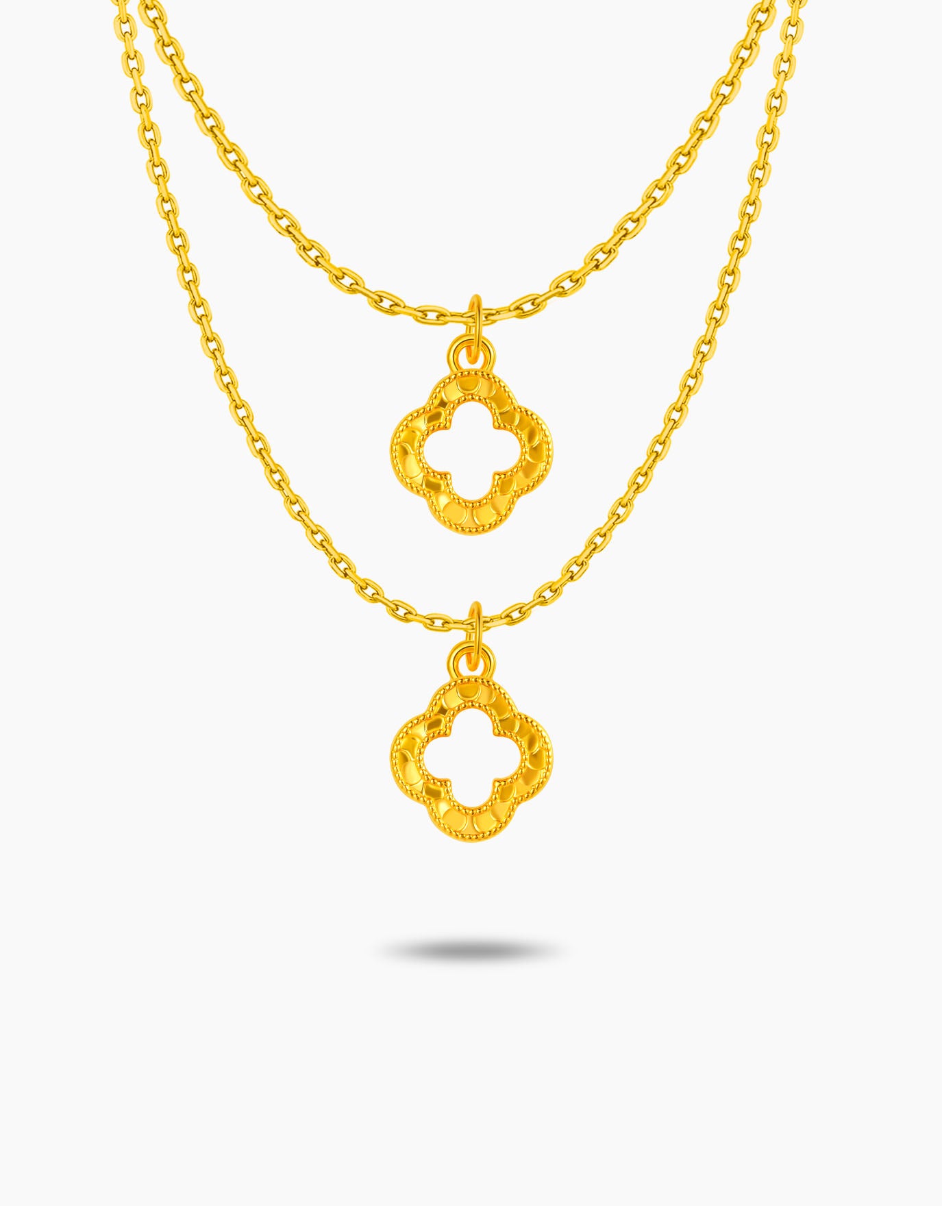 LVC 9IN Sweetheart Duo Mix-and-Match 999 Gold Pendant Bundle