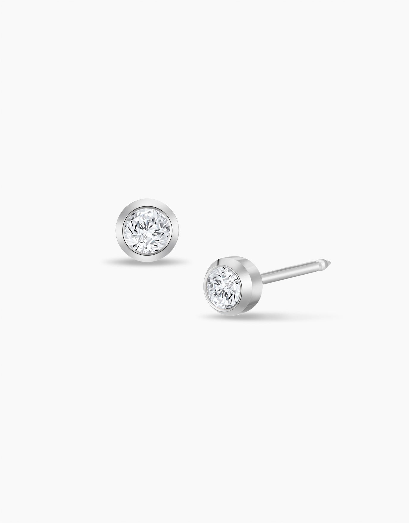 LVC Timeless Stainless Steel Ear-Piercing Stud