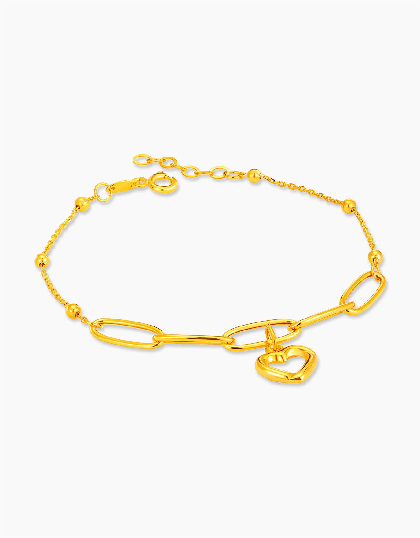 LVC MOD22 Love Link Gold Bracelet