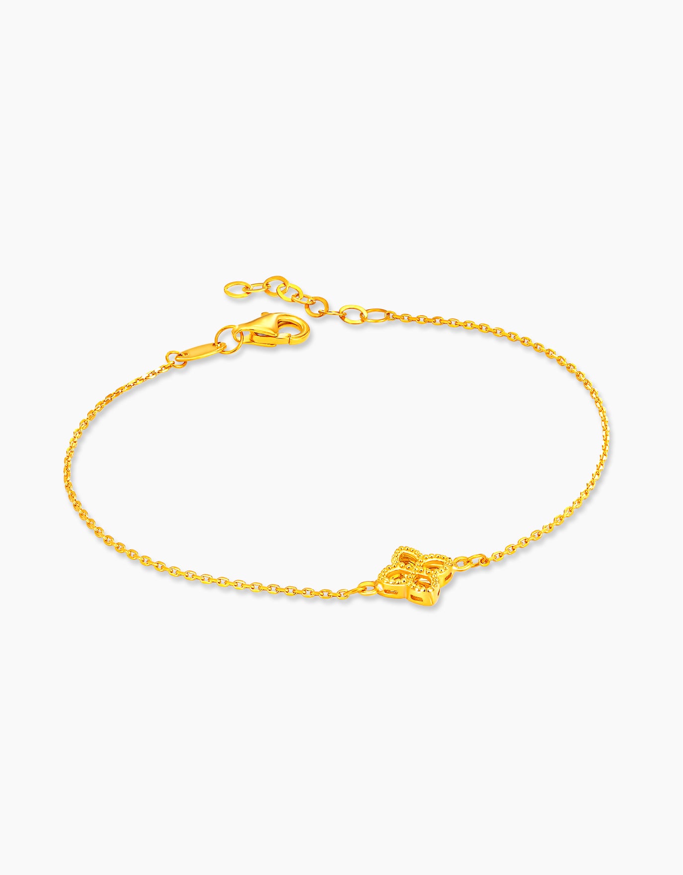 LVC MOD22 Clover Delight Gold Bracelet