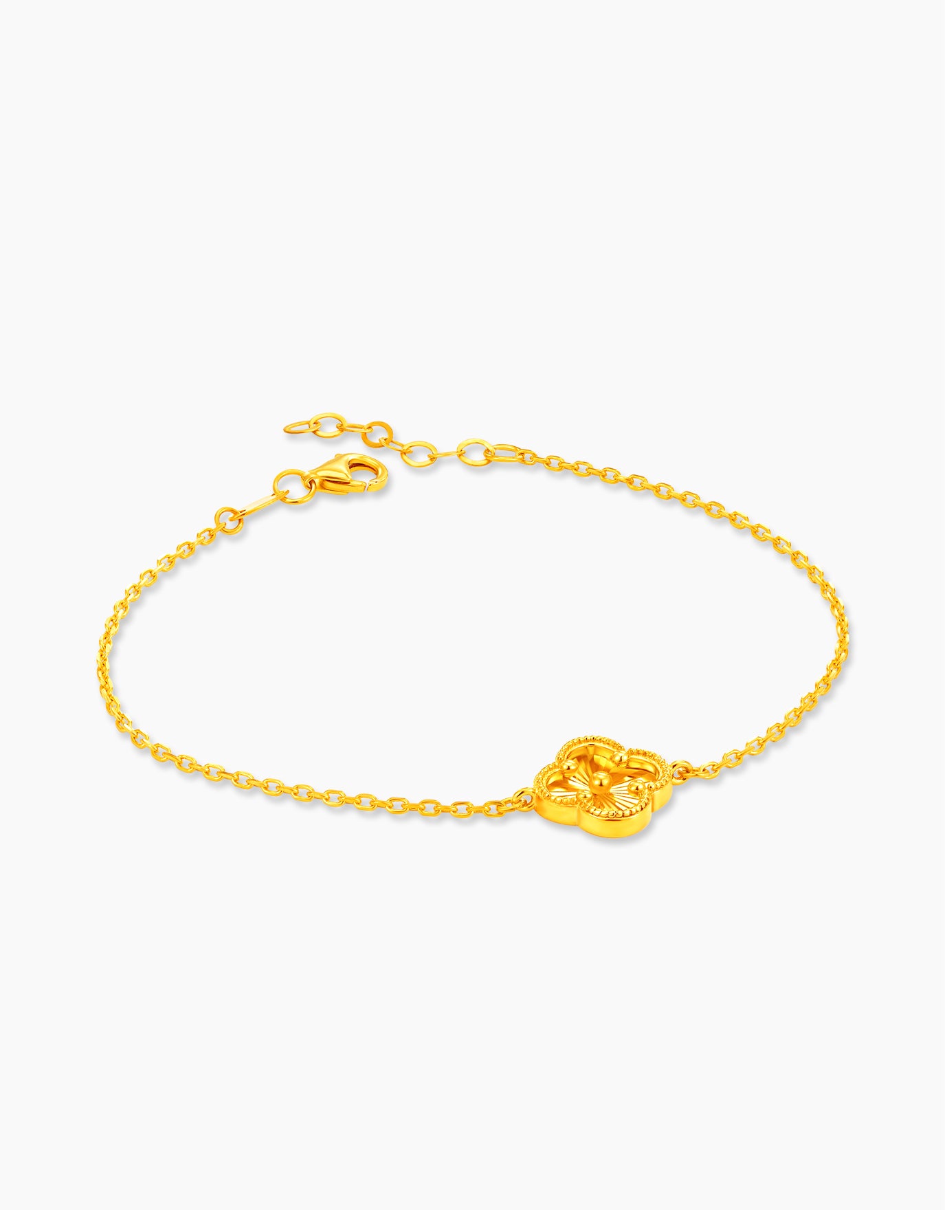 LVC MOD22 Clover Joy Gold Bracelet