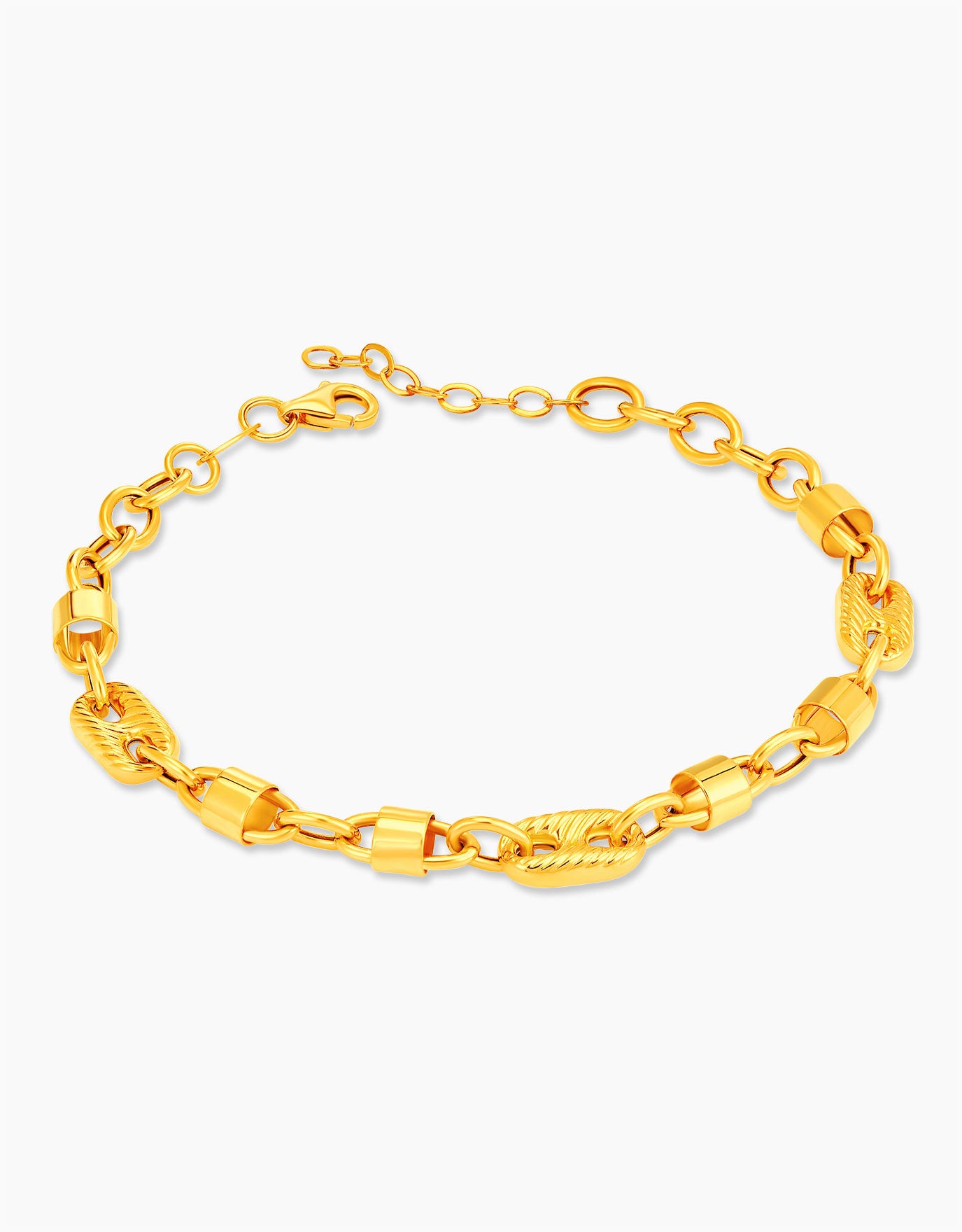 LVC MOD22 Ludo Tag Gold Bracelet