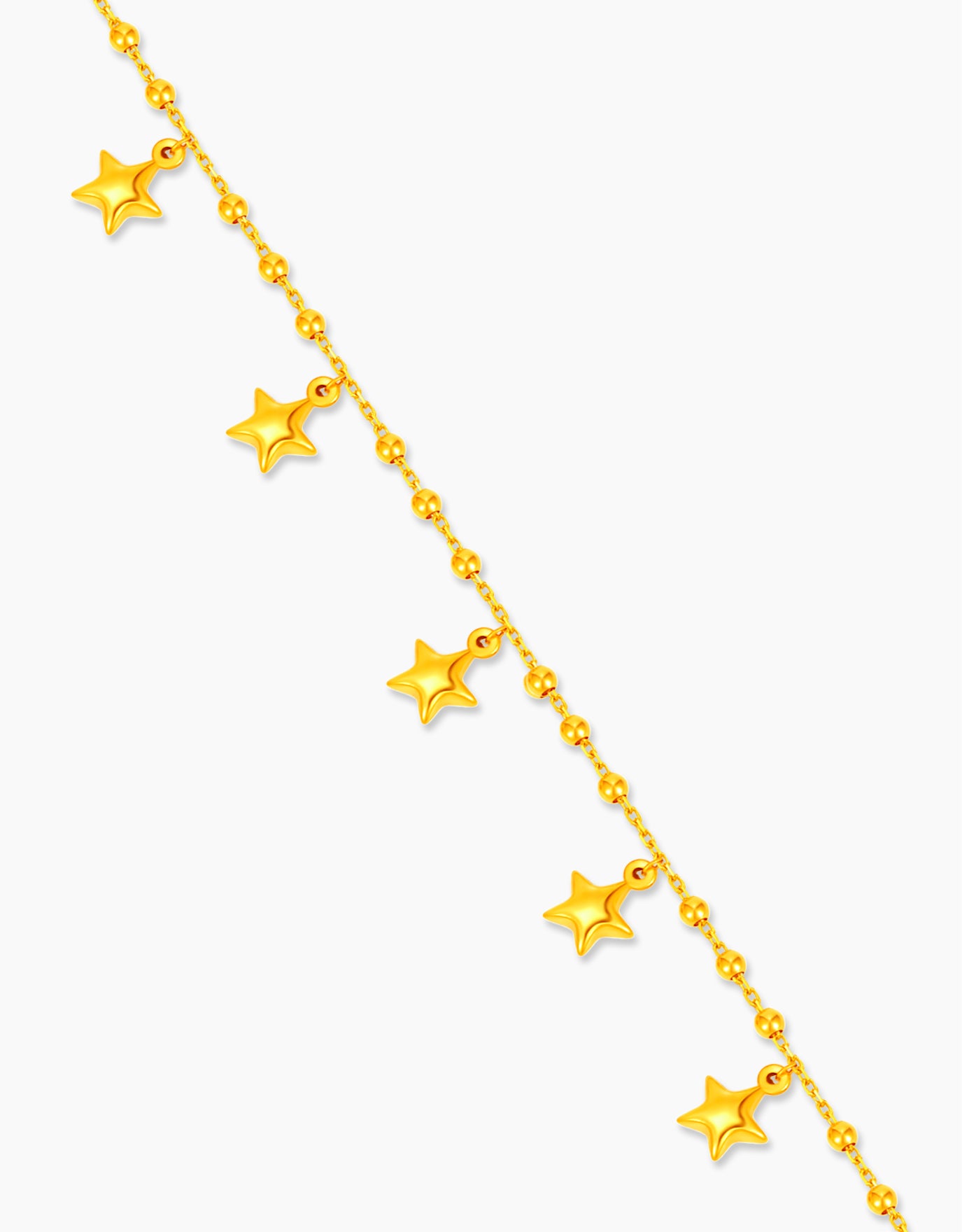 LVC MOD22 Star Cascade Gold Bracelet