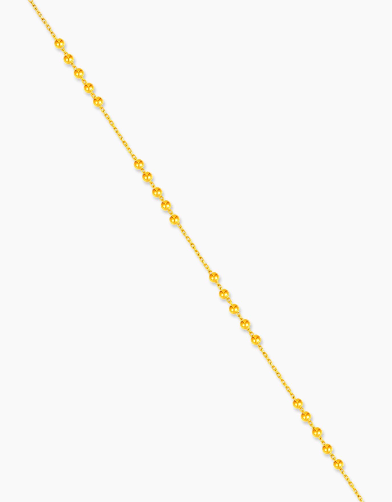 LVC MOD22 Beaded Interlude Gold Bracelet