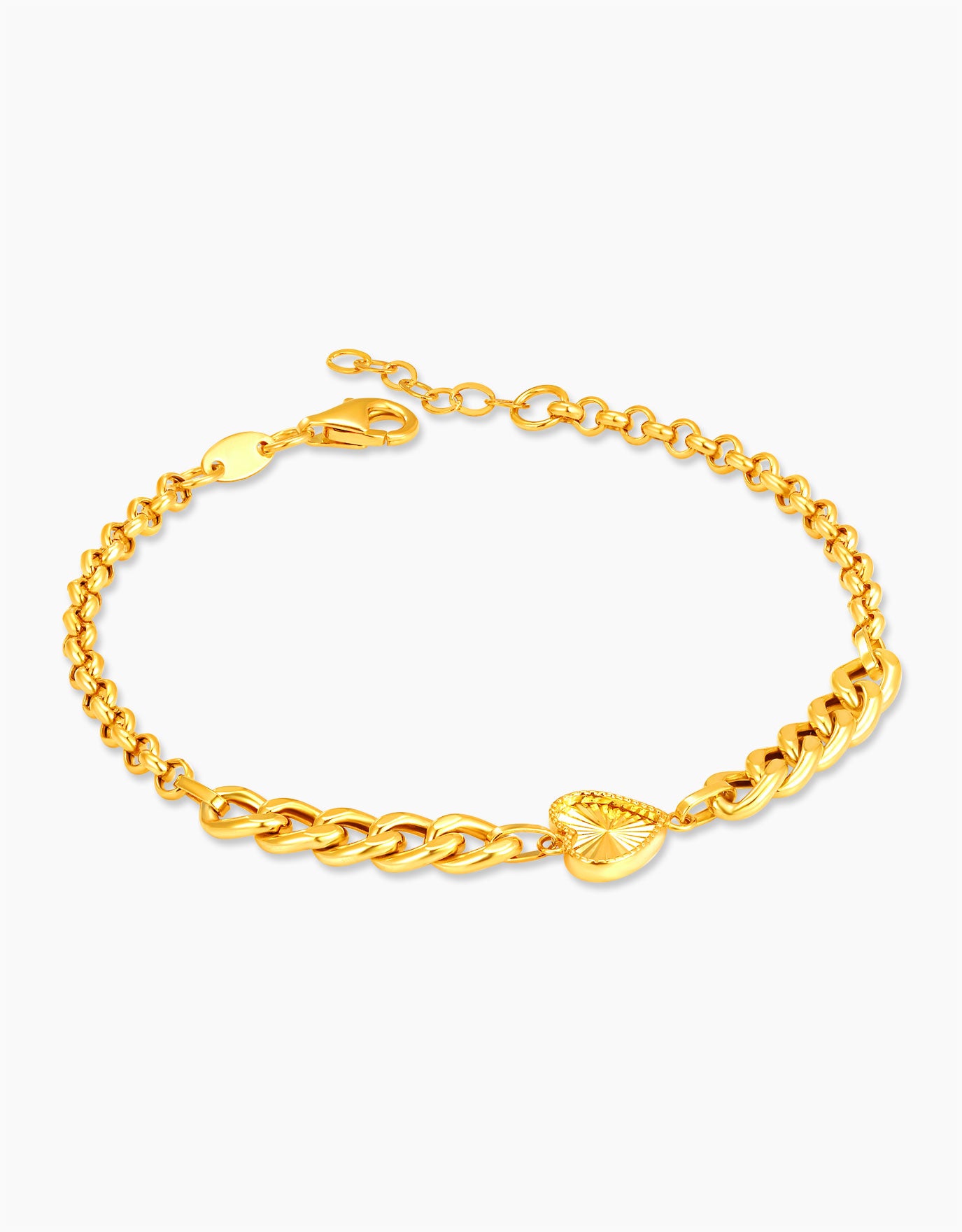 LVC MOD22 Valiant Heart Gold Bracelet