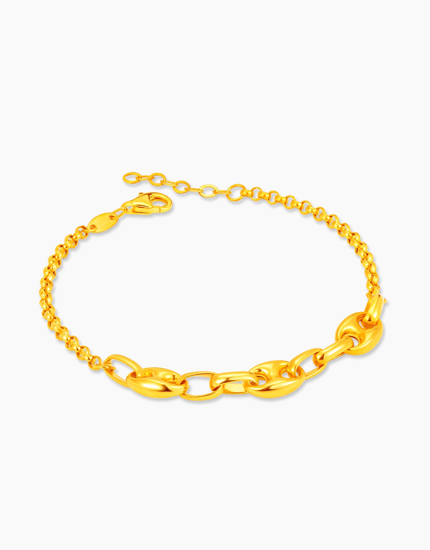 LVC MOD22 Marine Rolo Gold Bracelet