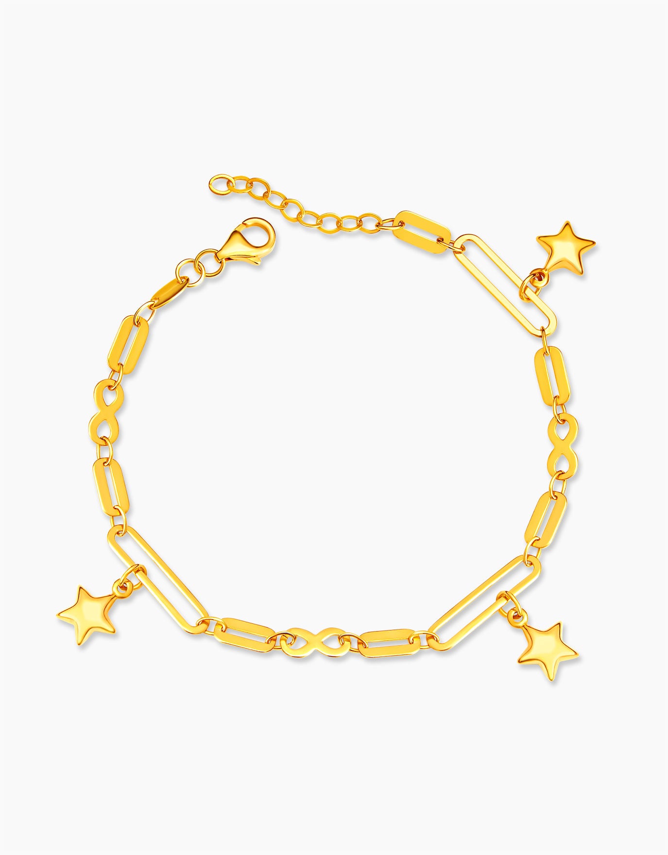 LVC MOD22 Infinite Stars Gold Bracelet