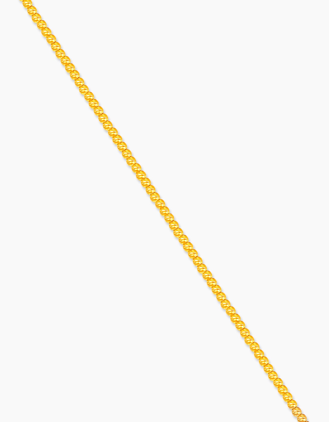 LVC MOD22 Spiral Beads Gold Bracelet