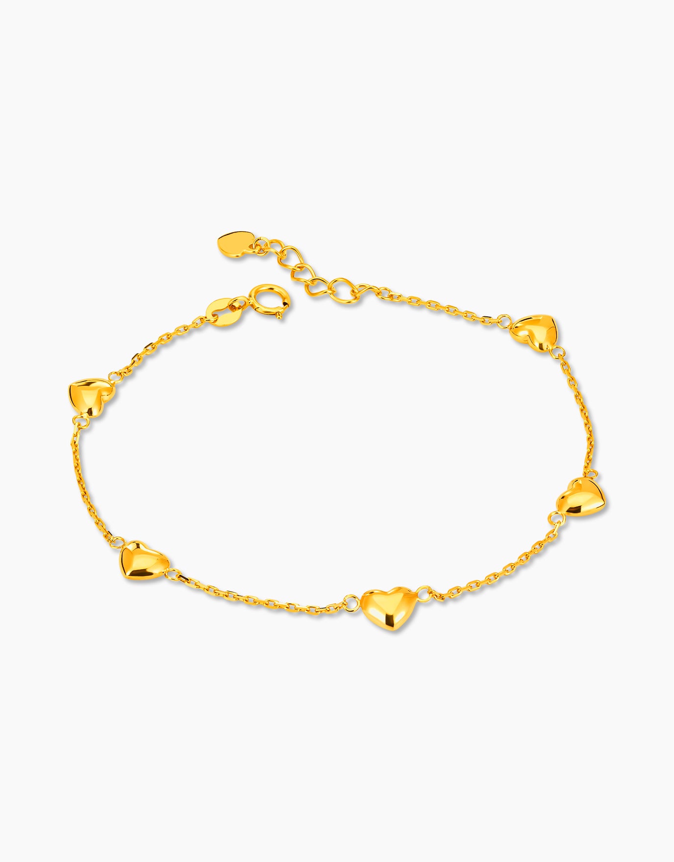 LVC MOD22 Heart Glow Gold Bracelet