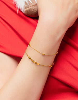 LVC MOD22 Link Muse Gold Bracelet
