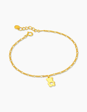 LVC MOD22 Teddy Love Gold Bracelet