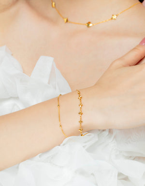 LVC MOD22 Petal Breeze Gold Bracelet