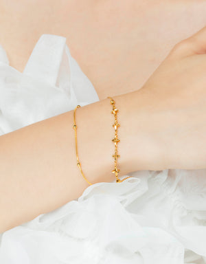 LVC MOD22 Petal Breeze Gold Bracelet