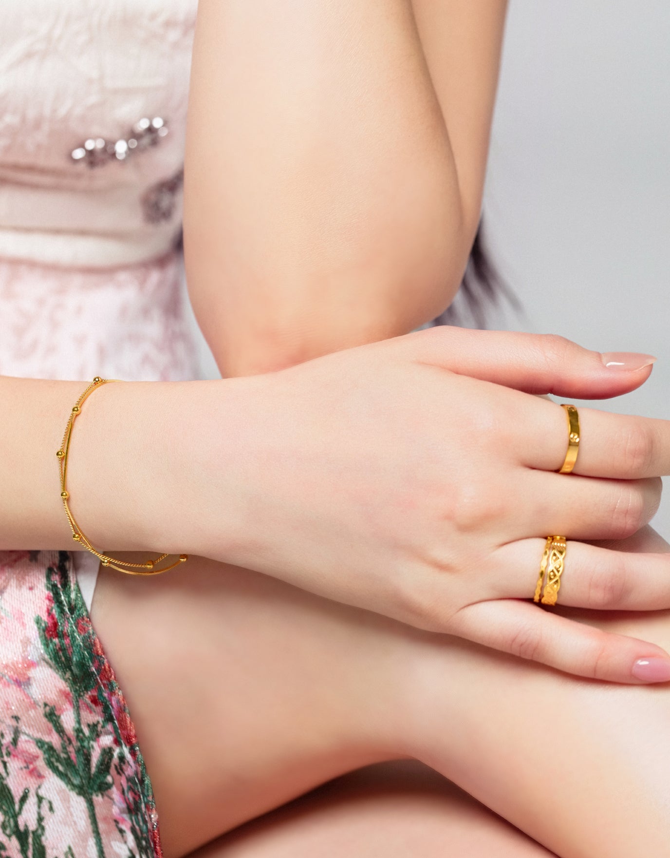 LVC 9IN Carmilia 999 Gold Ring