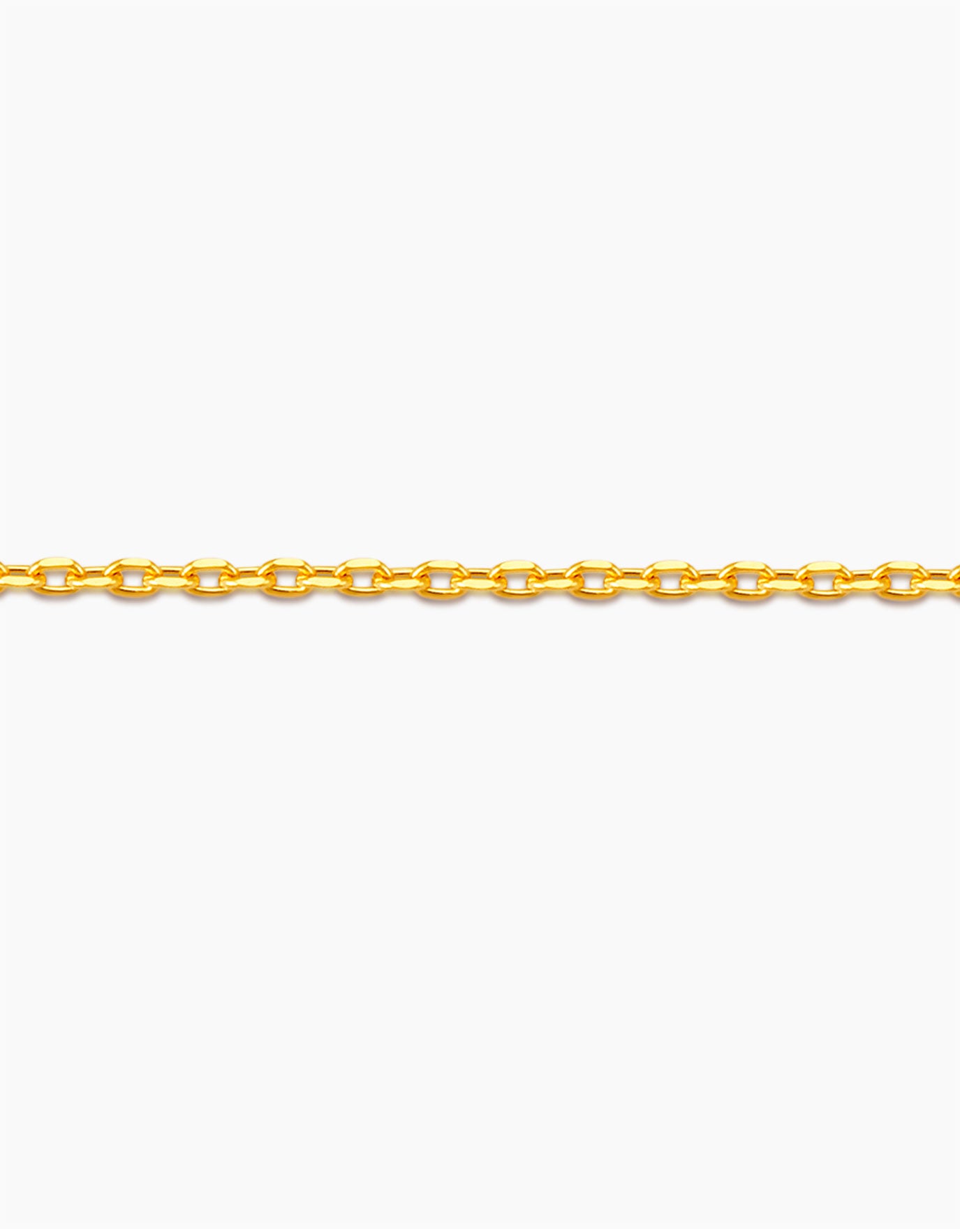 LVC 10K Yellow Gold Cable Chain