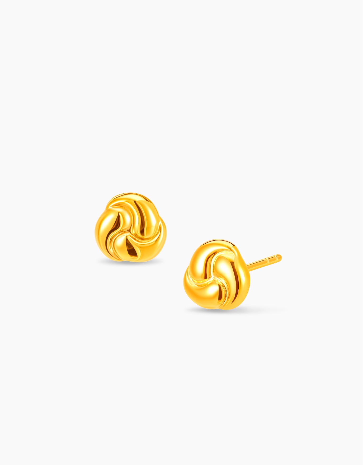 LVC MOD22 Dewdrop Flow Gold Earrings