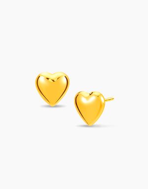 LVC MOD22 Whole Heartedly Gold Earrings