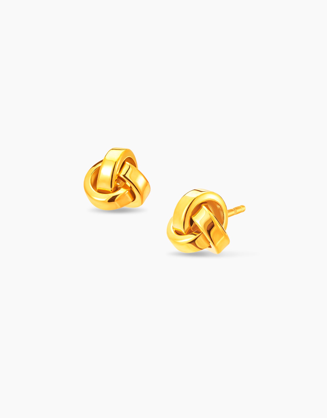 LVC MOD22 All-Tangled Gold Earrings