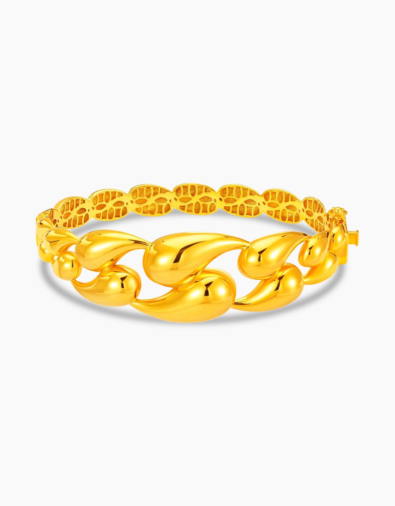 LVC MOD22 Sunlit Dewdrop Gold Bangle