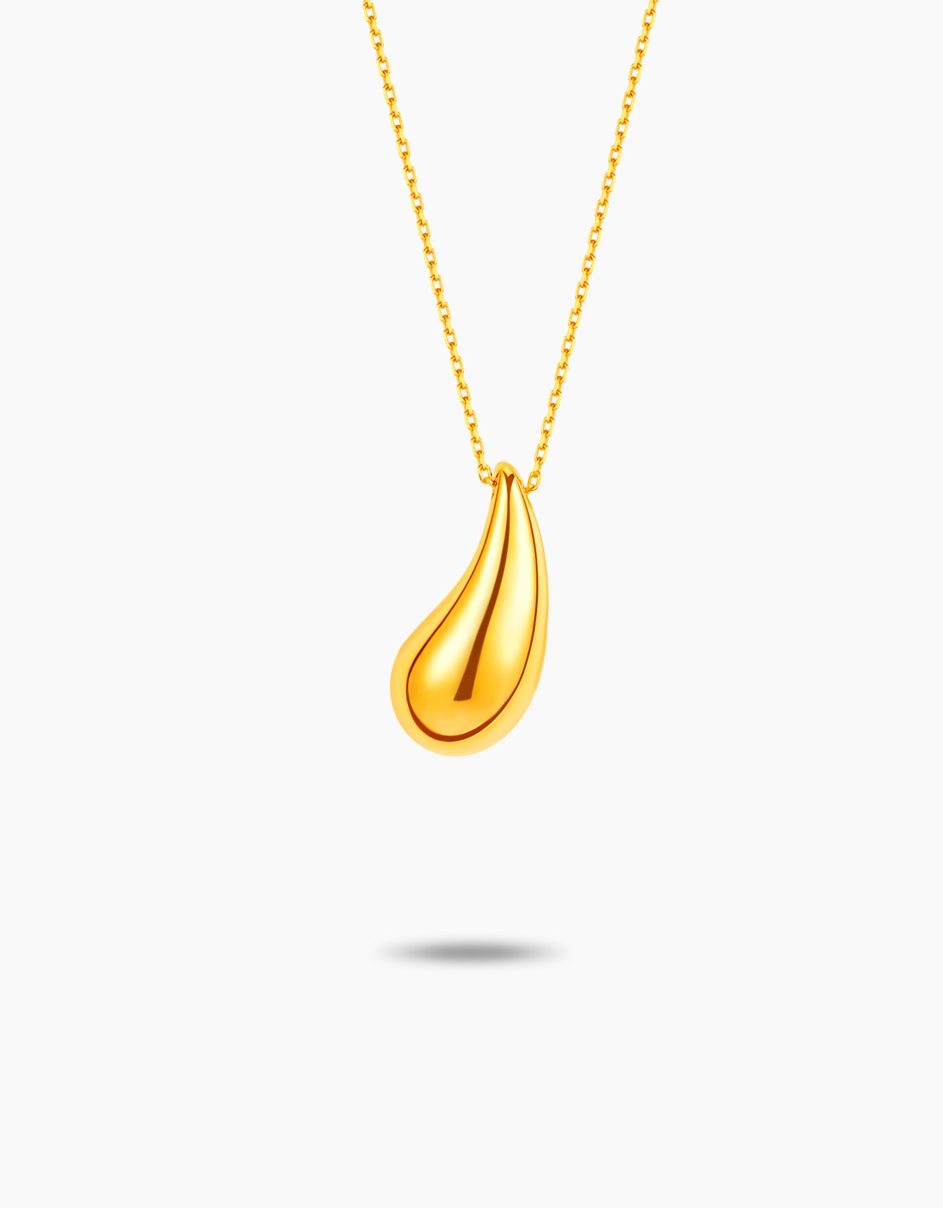 LVC MOD22 Sunlit Dewdrop Gold Necklace