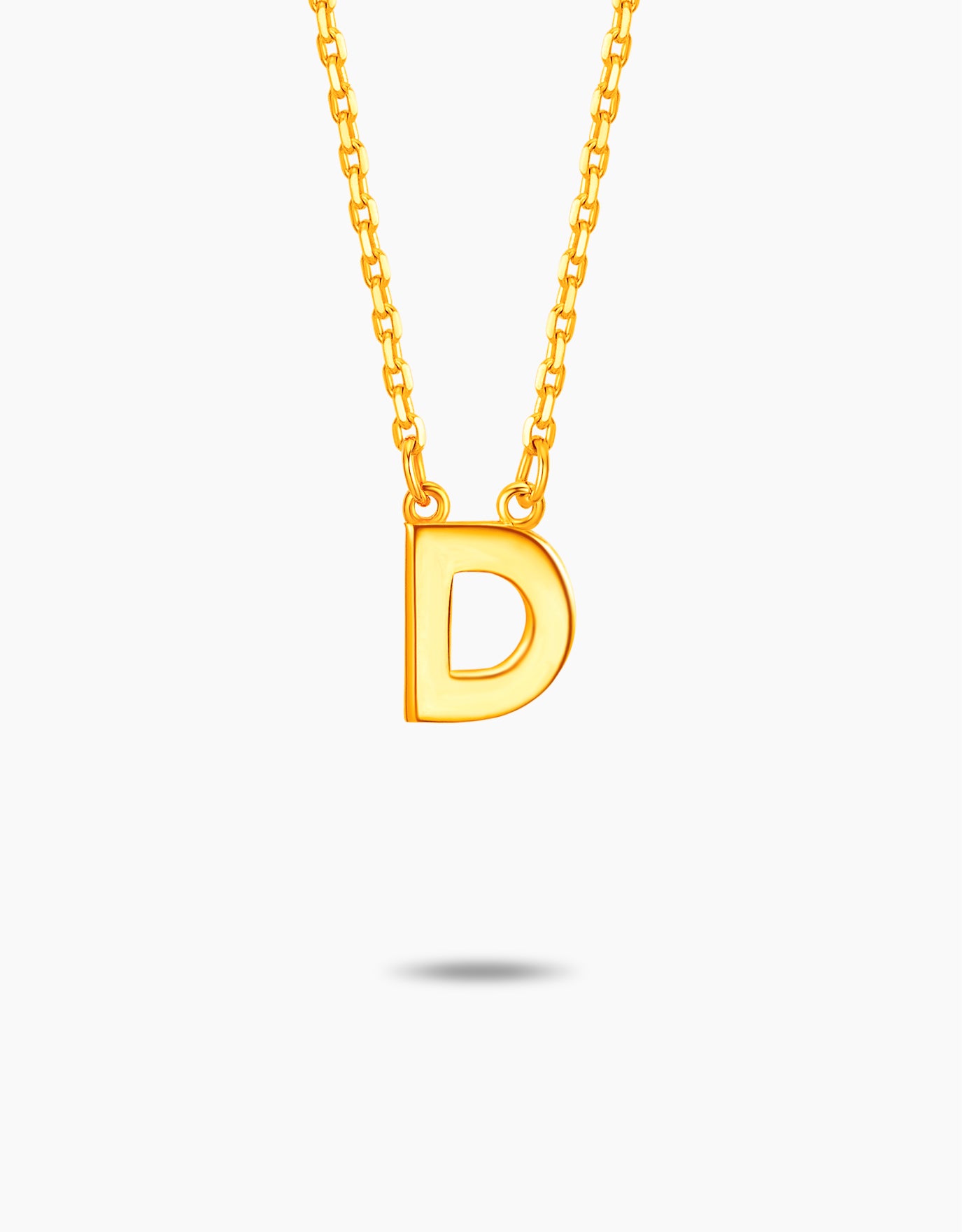 LVC MOD22 Alphabet A-Z Gold Necklace