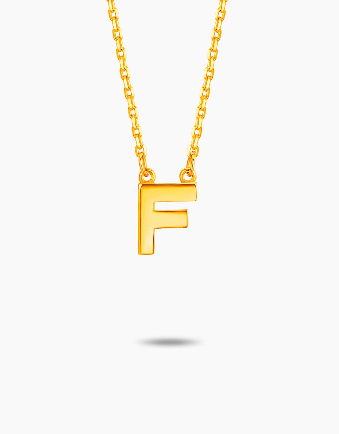 LVC MOD22 Alphabet A-Z Gold Necklace