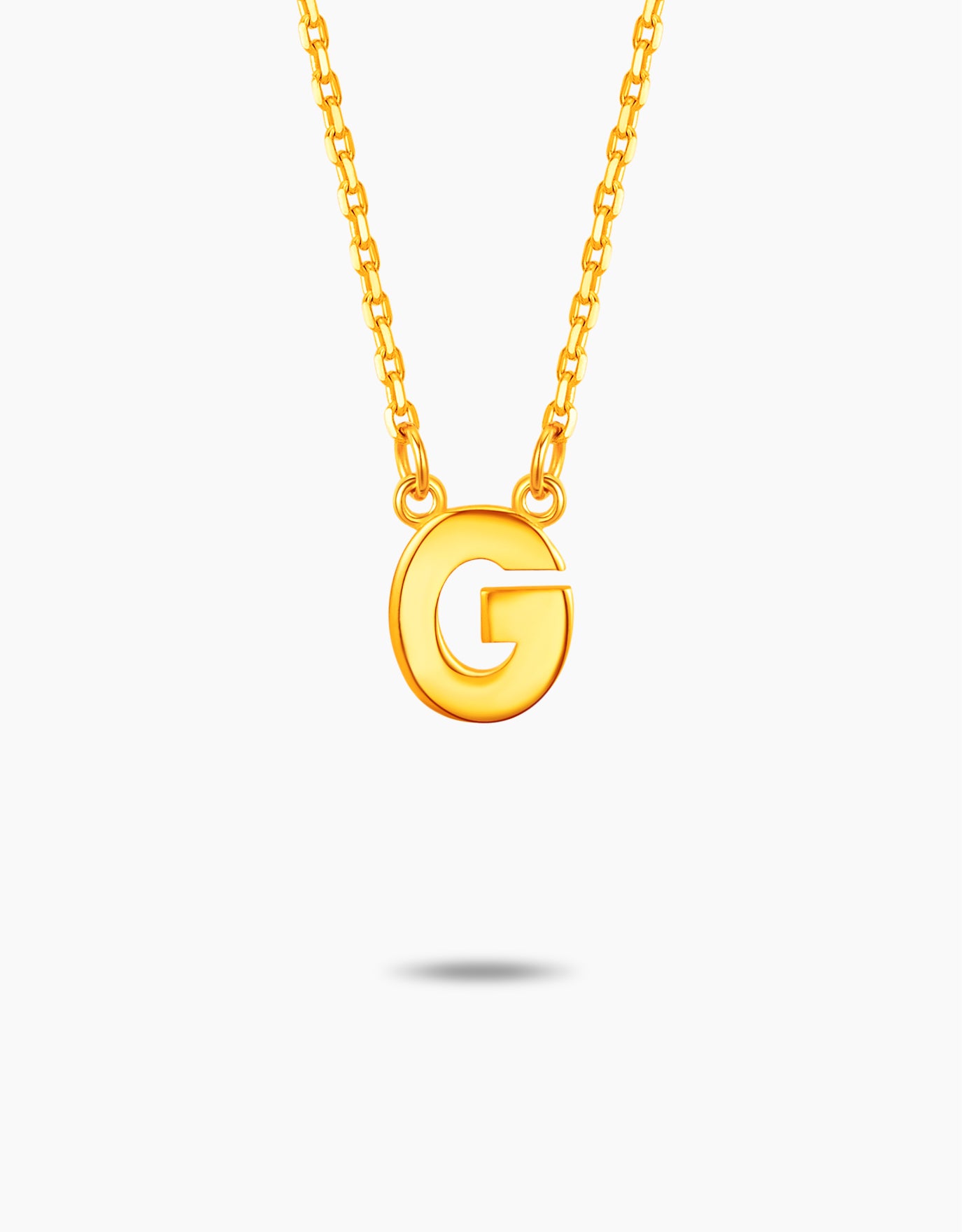 LVC MOD22 Alphabet A-Z Gold Necklace