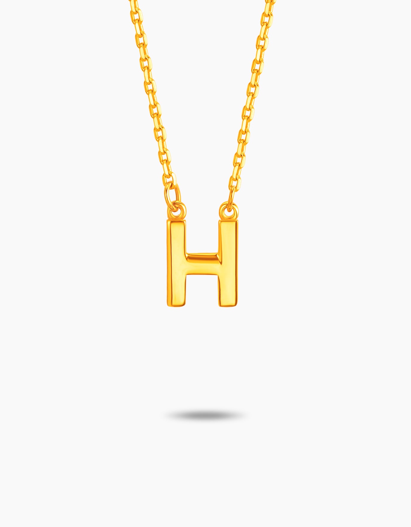 LVC MOD22 Alphabet A-Z Gold Necklace