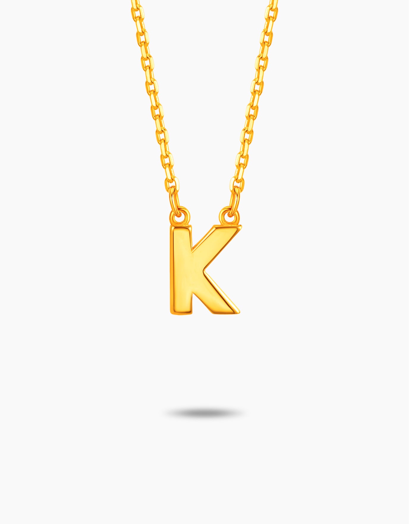 LVC MOD22 Alphabet A-Z Gold Necklace