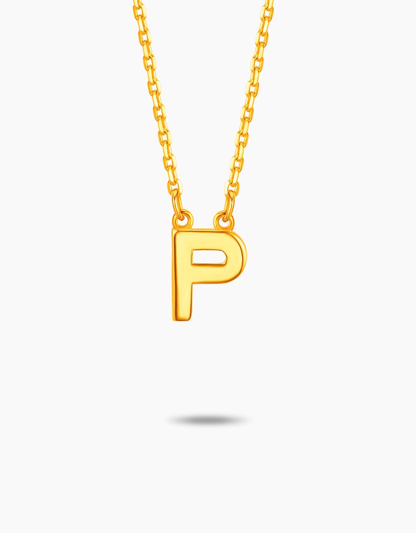 LVC MOD22 Alphabet A-Z Gold Necklace