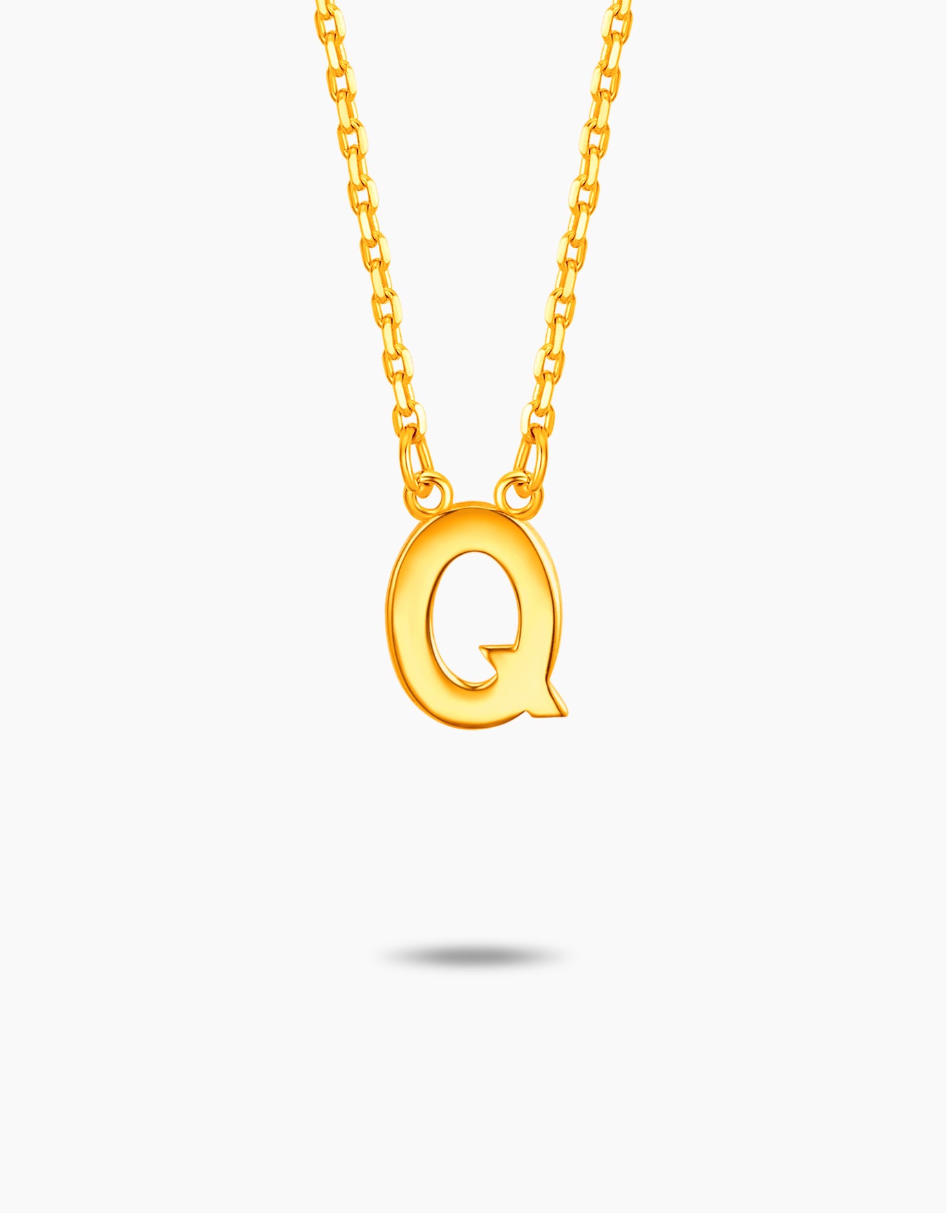 LVC MOD22 Alphabet A-Z Gold Necklace