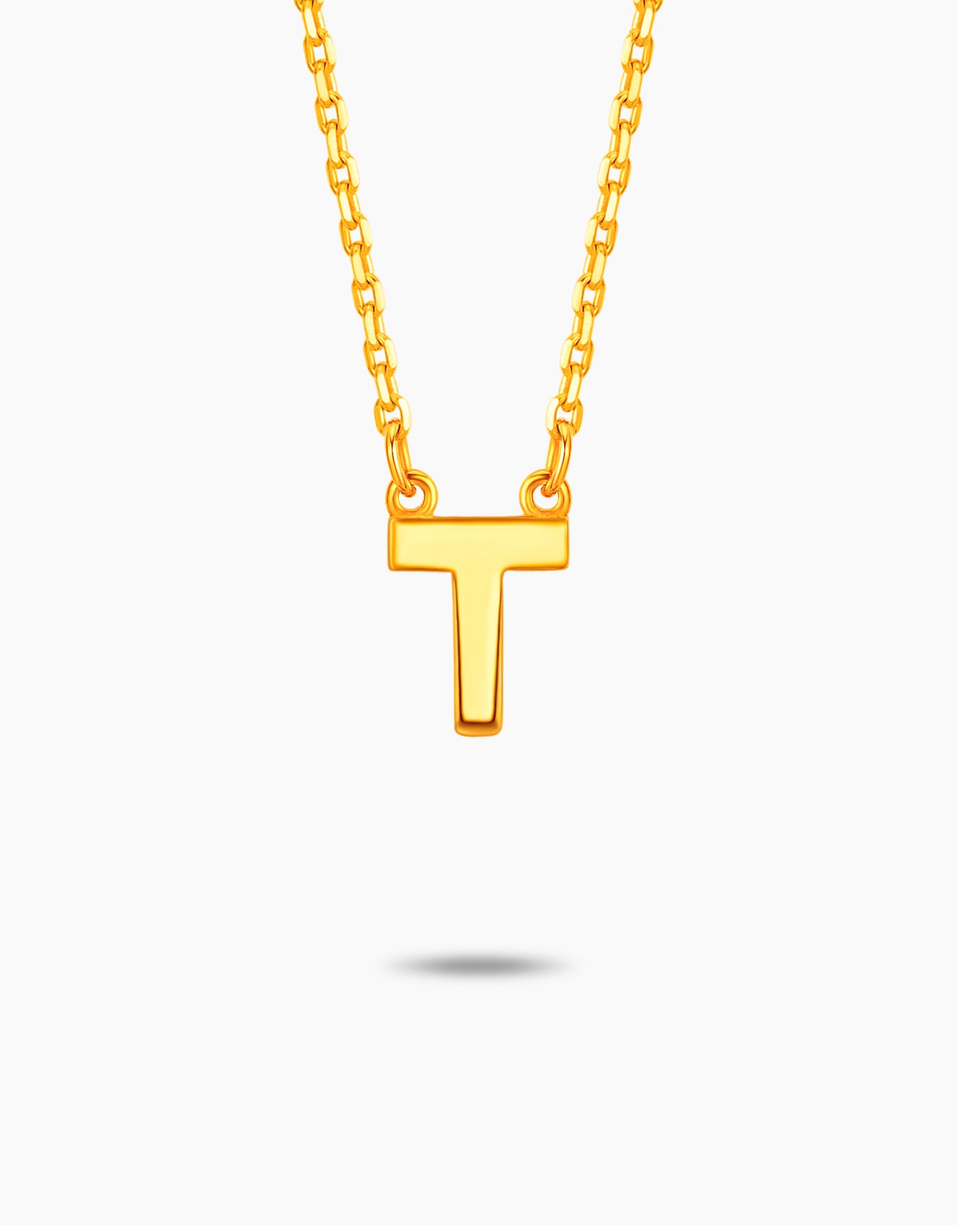 LVC MOD22 Alphabet A-Z Gold Necklace
