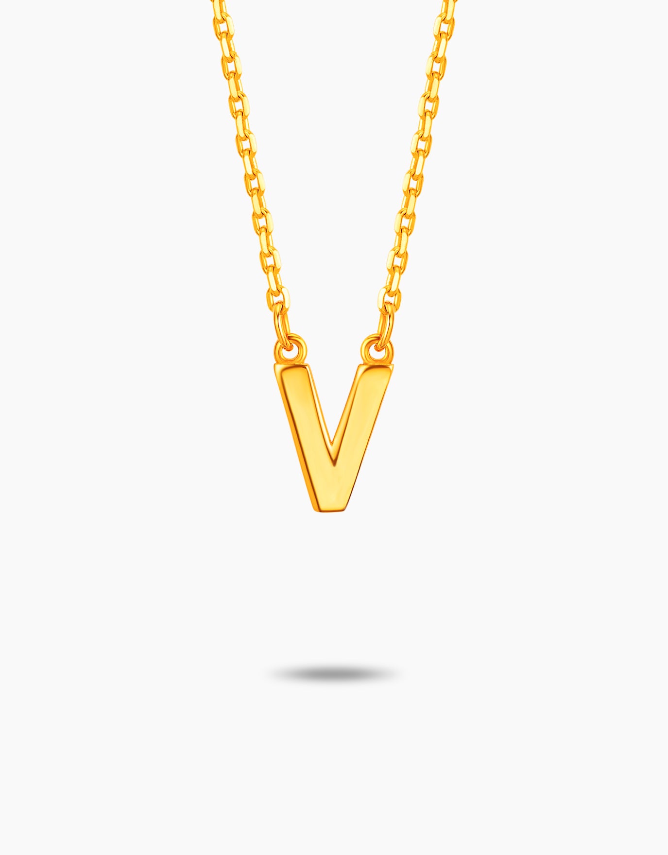 LVC MOD22 Alphabet A-Z Gold Necklace