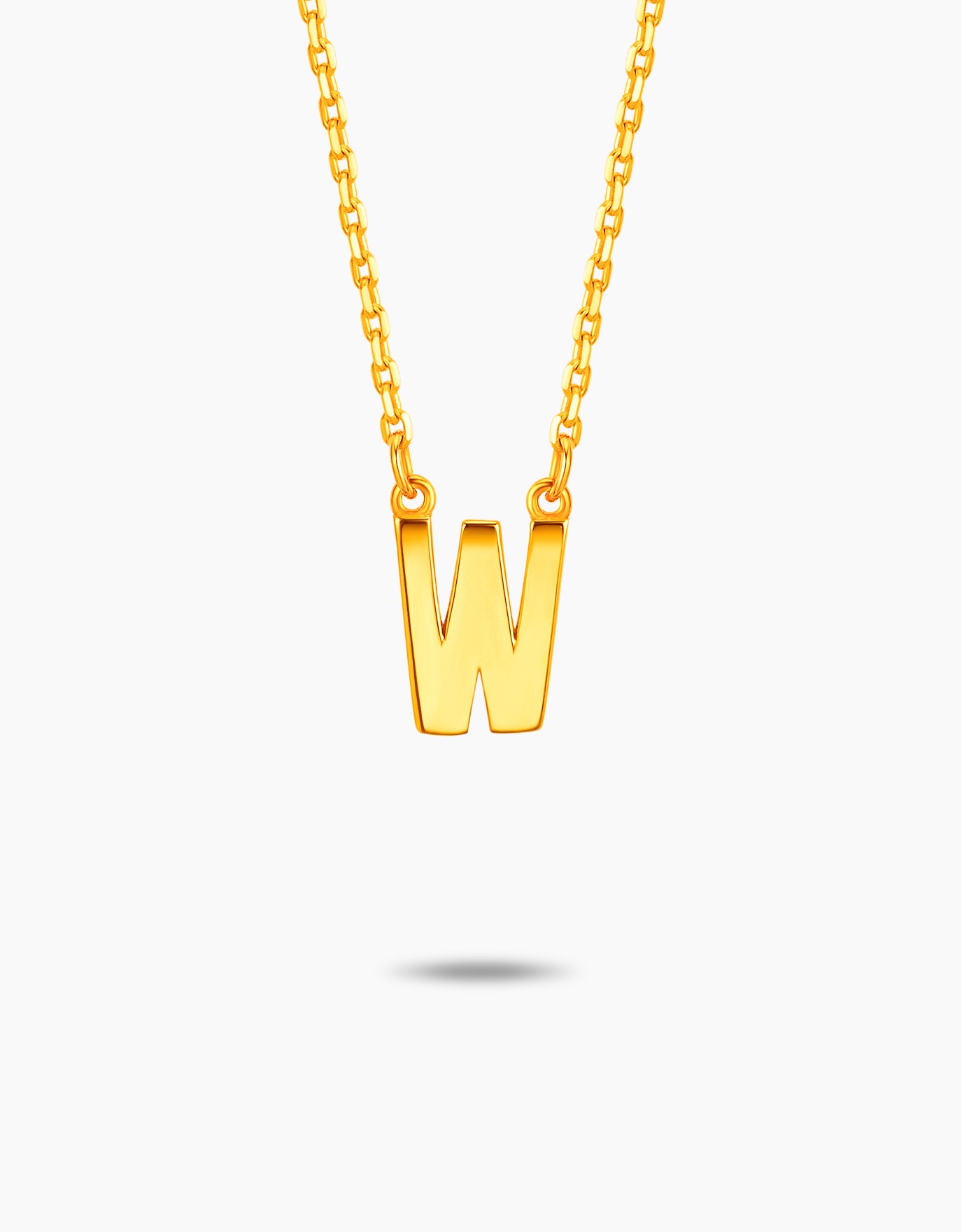LVC MOD22 Alphabet A-Z Gold Necklace