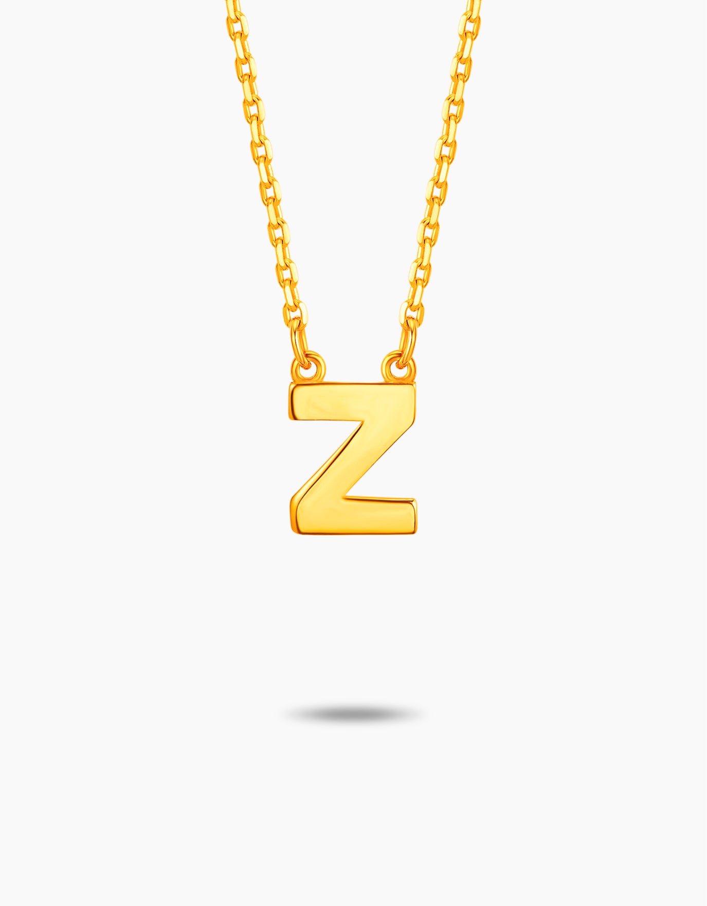 LVC MOD22 Alphabet A-Z Gold Necklace